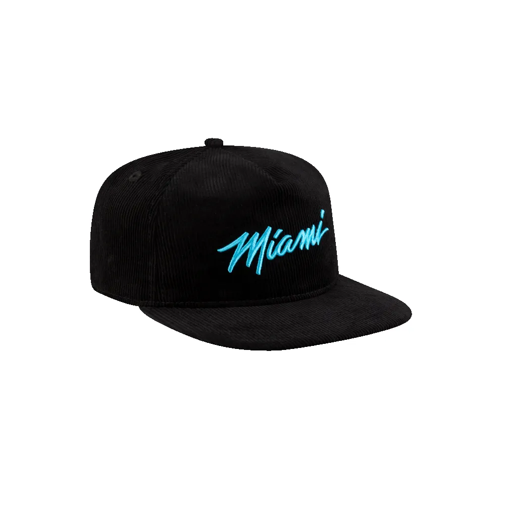 Court Culture Original Vice "MIAMI" Golfer - Black sold by Miami Heat Store product image thumbnail 5
