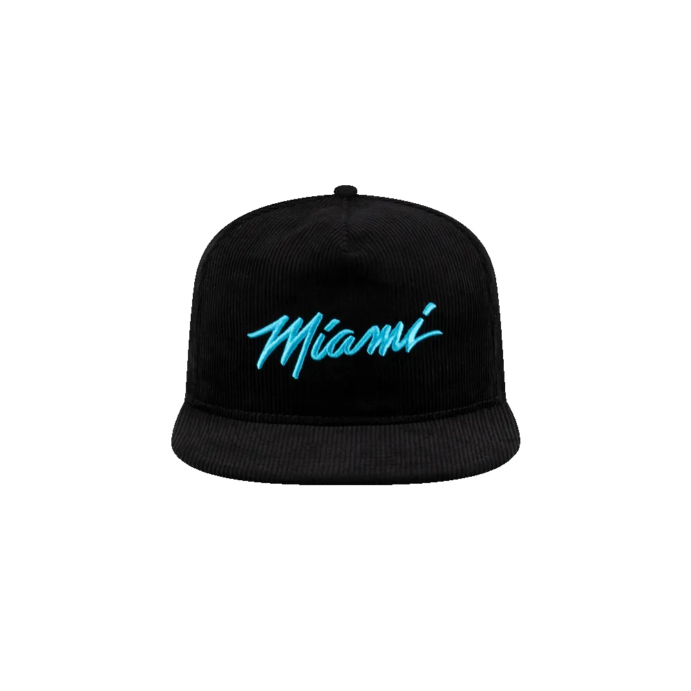 Court Culture Original Vice "MIAMI" Golfer - Black sold by Miami Heat Store