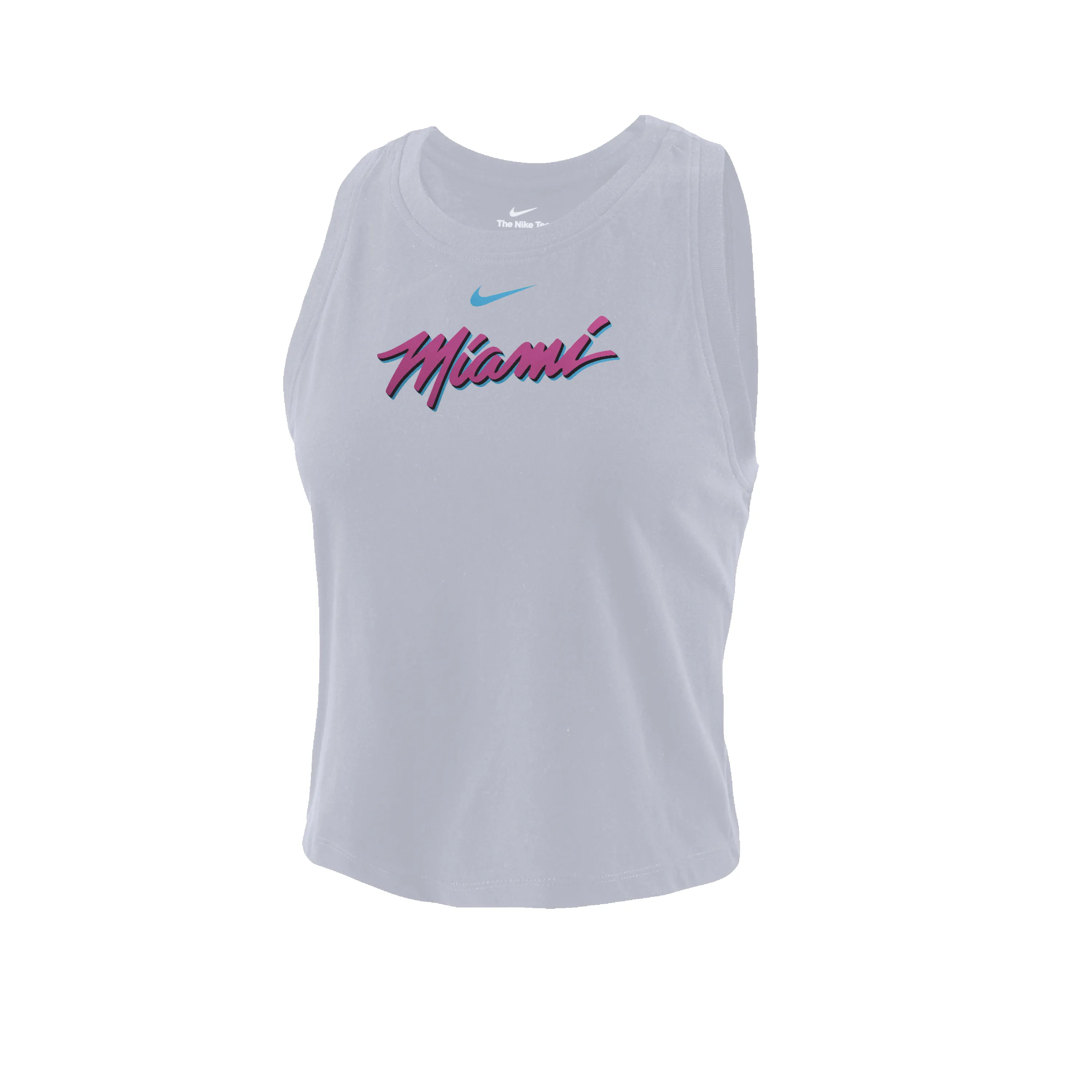 Nike Miami HEAT Original Vice Women's Cropped Tank Top sold by Miami Heat Store product image thumbnail 5