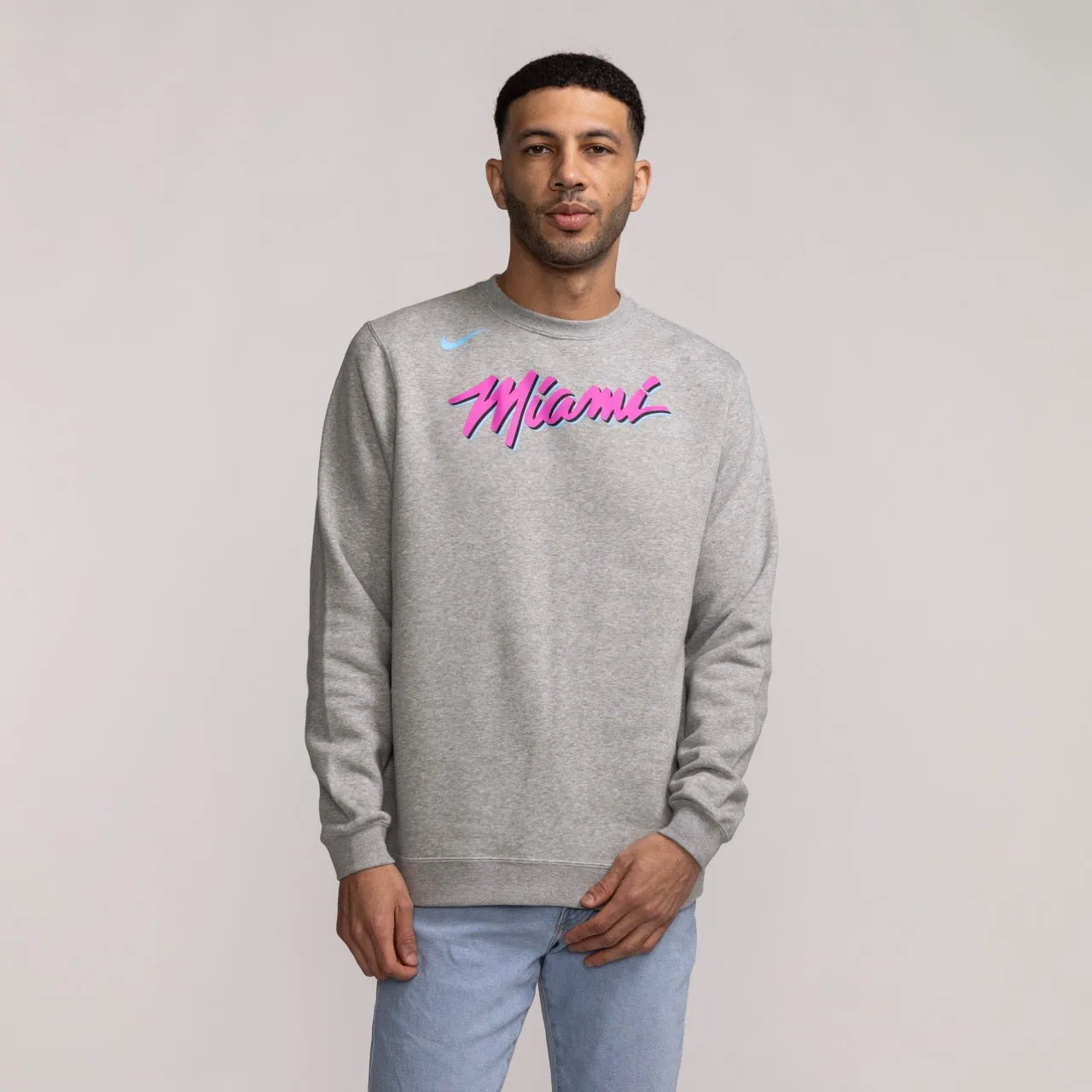 Nike Miami HEAT Original Vice Fleece Crewneck sold by Miami Heat Store