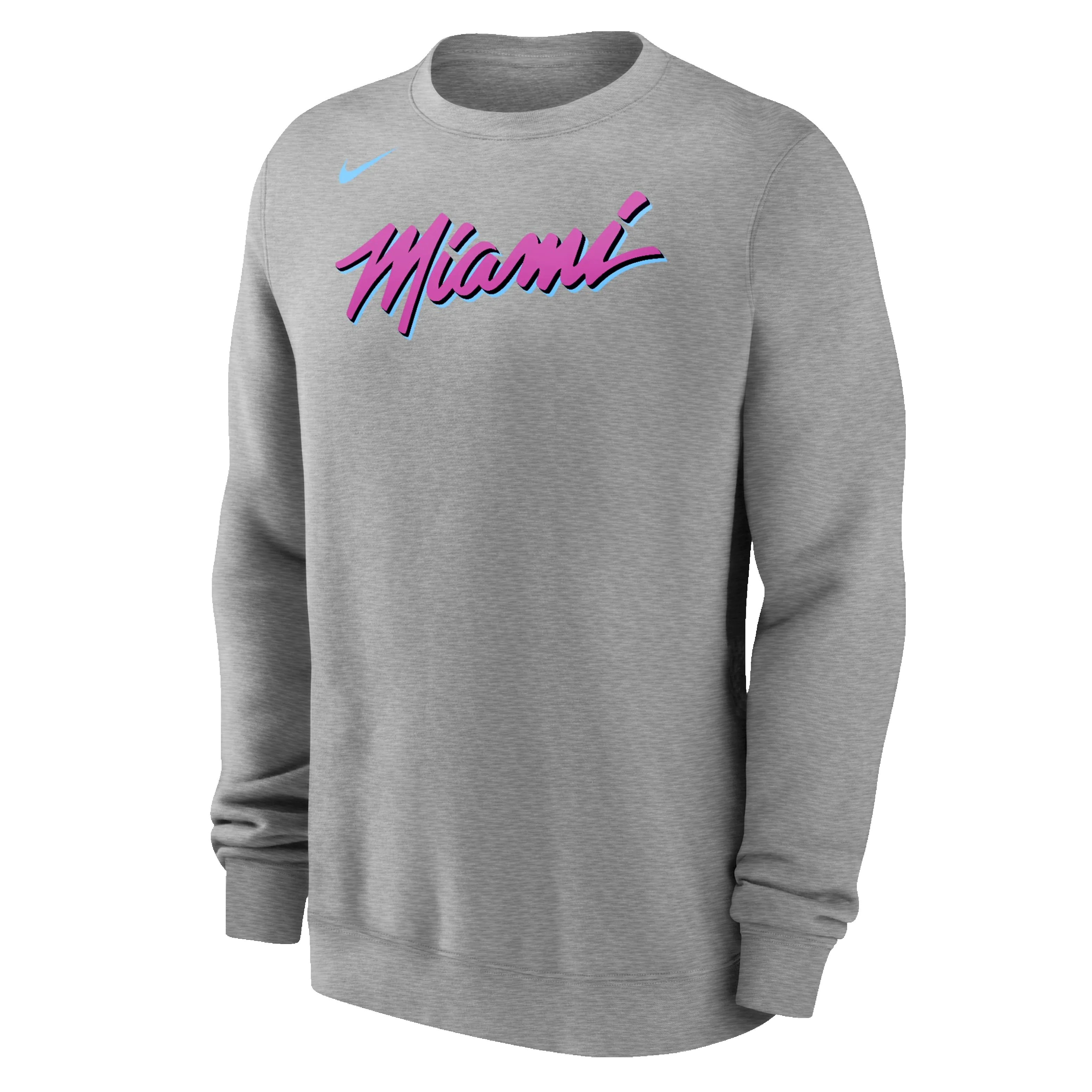 Nike Miami HEAT Original Vice Fleece Crewneck sold by Miami Heat Store product image thumbnail 5
