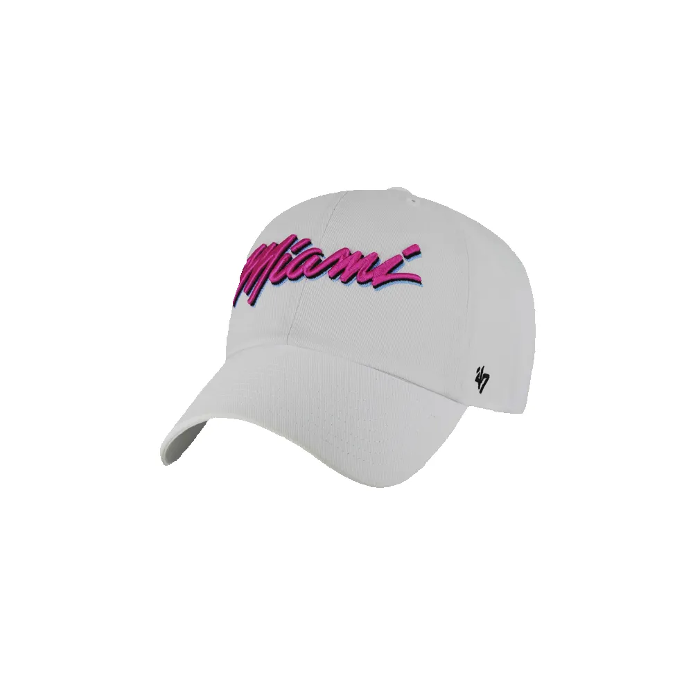 '47 Brand Miami HEAT Original Vice Script Dad Hat sold by Miami Heat Store