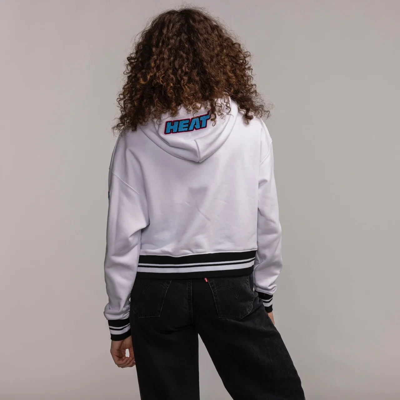 Pro Standard Miami HEAT Original Vice Women's Pullover Hoodie sold by Miami Heat Store product image thumbnail 2