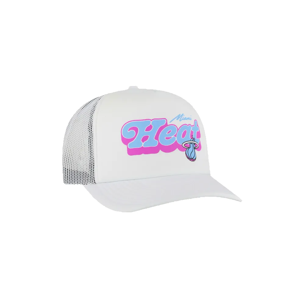 '47 Brand Miami HEAT Original Vice Vibes Trucker Snapback sold by Miami Heat Store product image thumbnail 3
