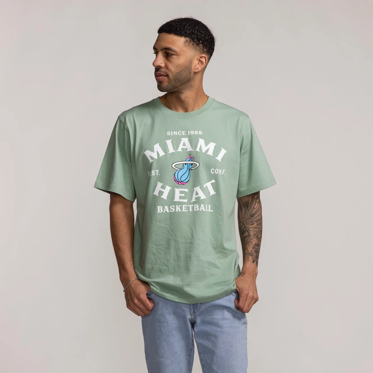 Sportiqe Miami HEAT Original Vice Basketball Tee sold by Miami Heat Store