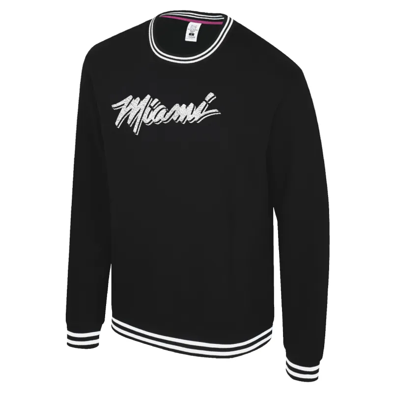 Stadium Essentials Miami HEAT Original Vice Club Level Crewneck made by Miami Heat Store