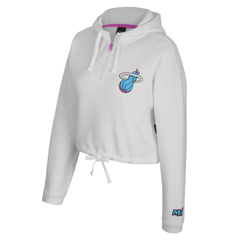 Stadium Essentials Original Vice Quarter Zip Women's Hoodie sold by Miami Heat Store