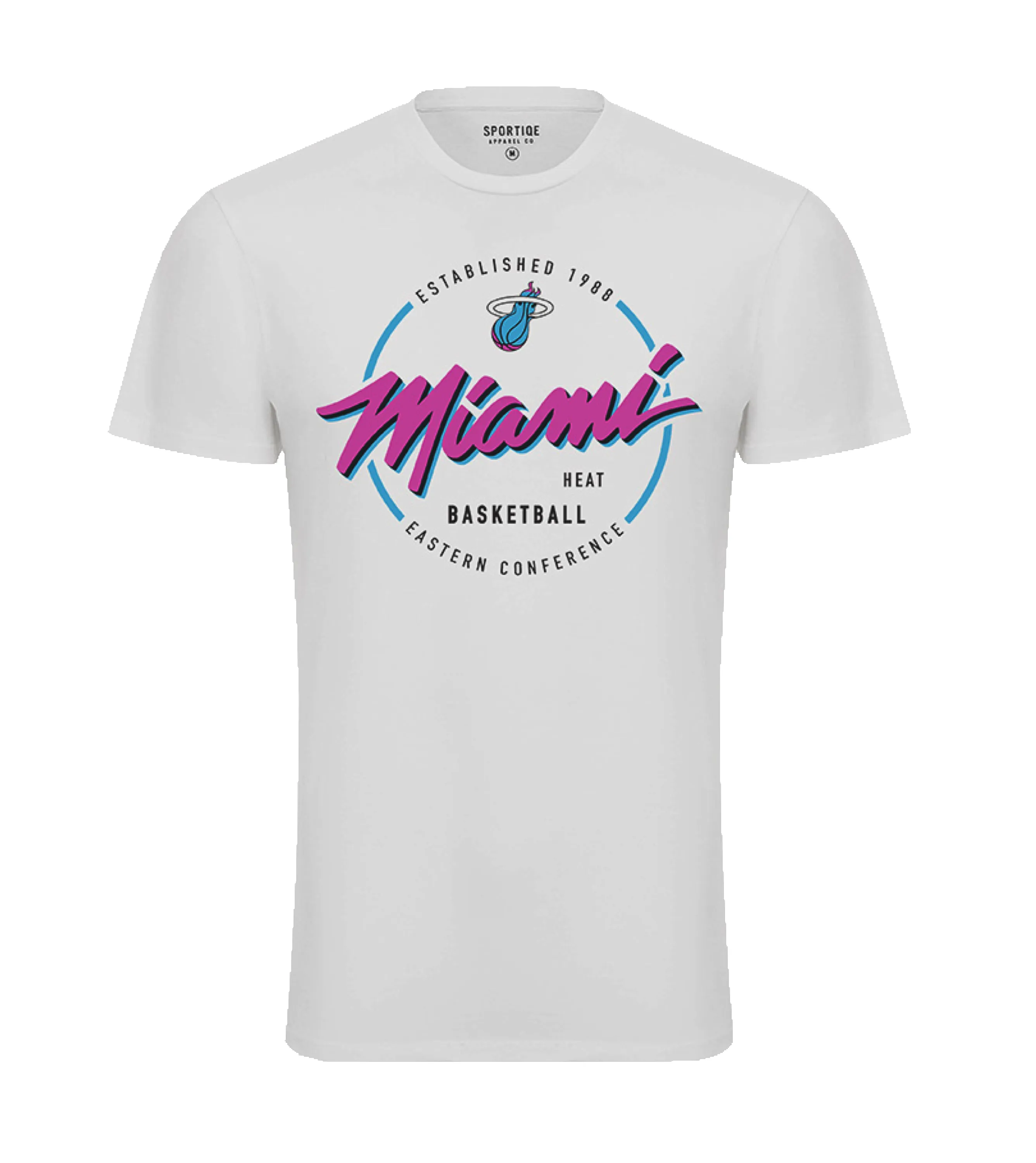 Sportiqe Miami HEAT Original Vice Bingham Tee sold by Miami Heat Store