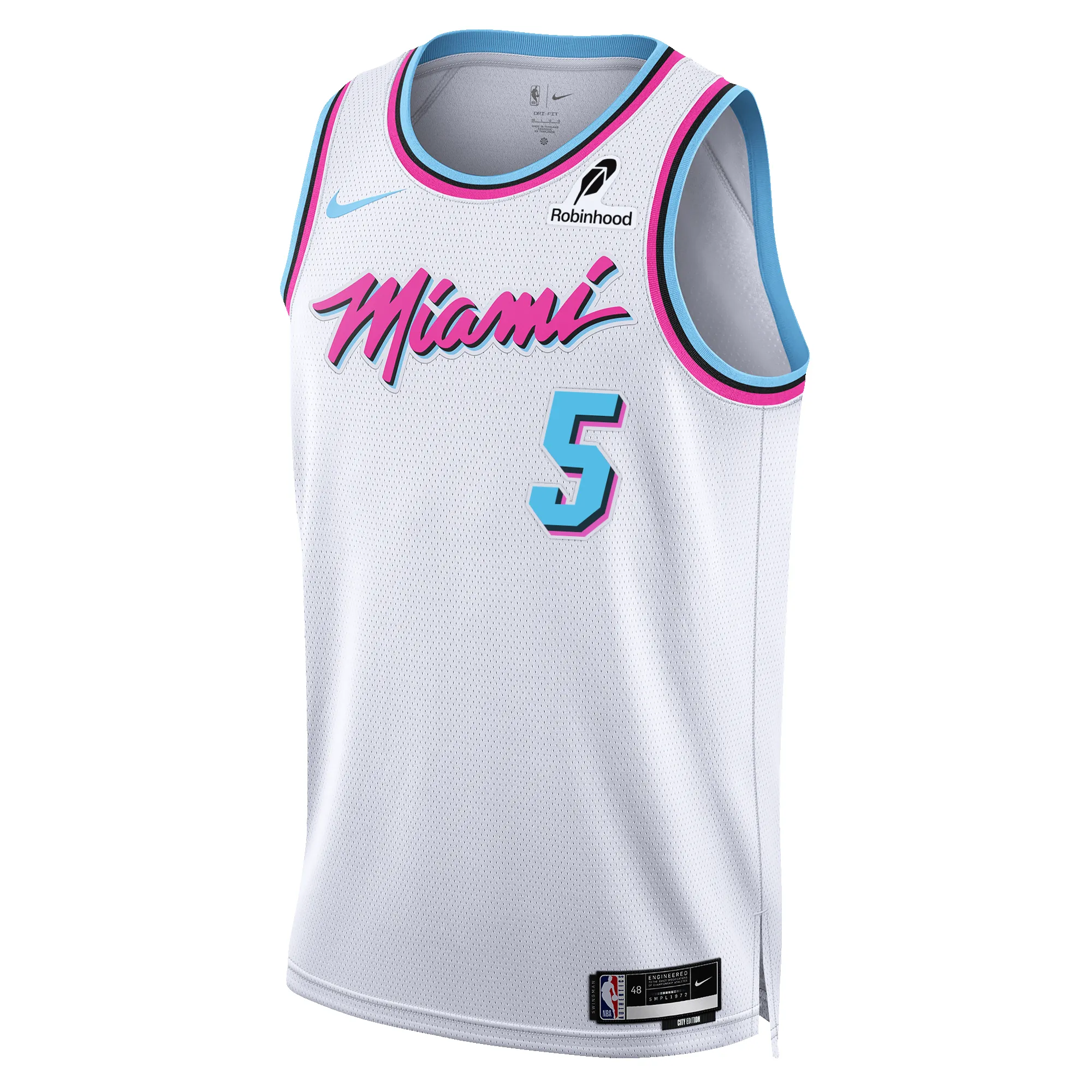 Nikola Jović Nike Original Vice Swingman Jersey sold by Miami Heat Store