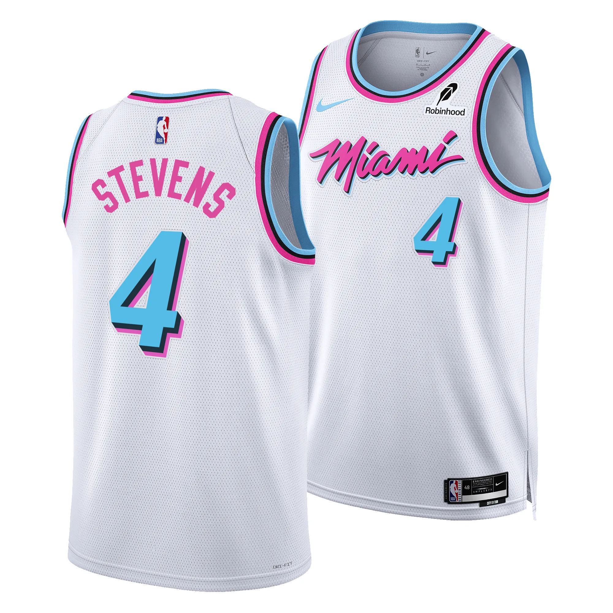 Isaiah Stevens Nike Original Vice Swingman Jersey sold by Miami Heat Store product image thumbnail 3