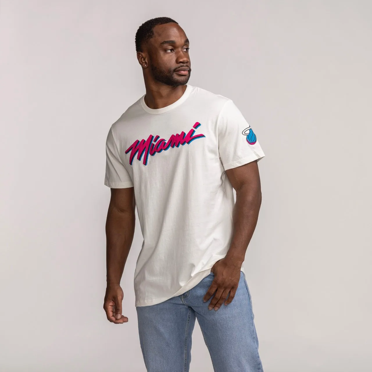 '47 Brand Miami HEAT Original Vice Wordmark Tee sold by Miami Heat Store
