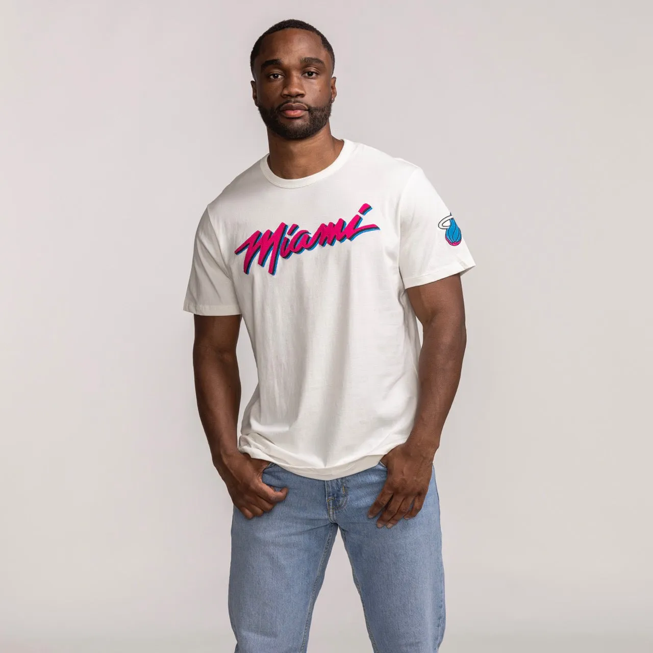 '47 Brand Miami HEAT Original Vice Wordmark Tee sold by Miami Heat Store product image thumbnail 2