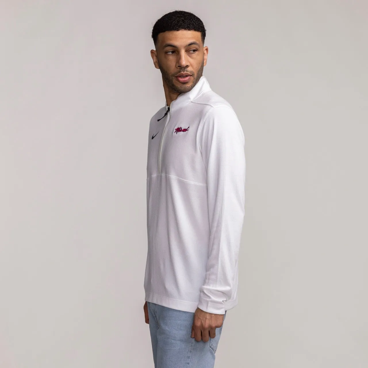 Nike Miami HEAT Original Vice Quarter Zip sold by Miami Heat Store product image thumbnail 4