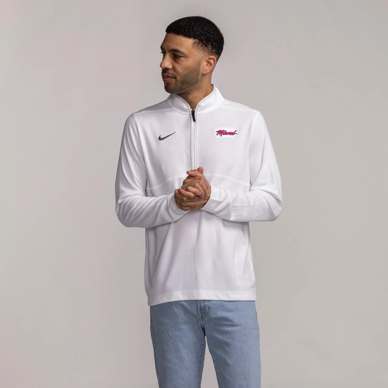 Nike Miami HEAT Original Vice Quarter Zip sold by Miami Heat Store product image thumbnail 5