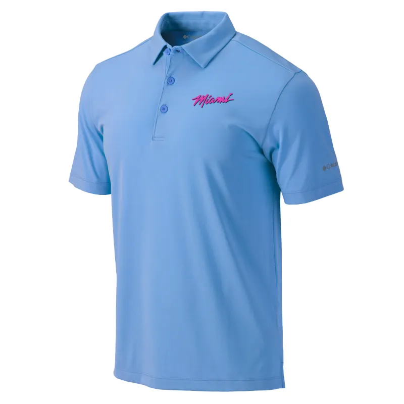 Columbia Miami HEAT Original Vice Drive Polo sold by Miami Heat Store