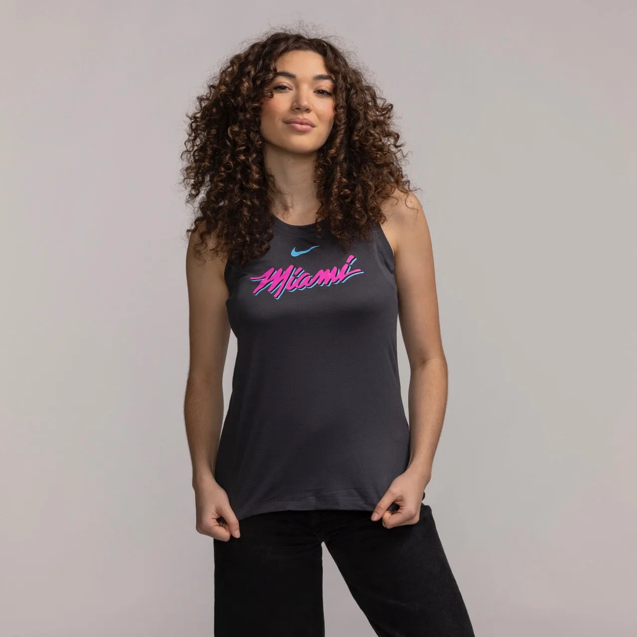 Nike Miami HEAT Original Vice Women's Legend Tank sold by Miami Heat Store product image thumbnail 3