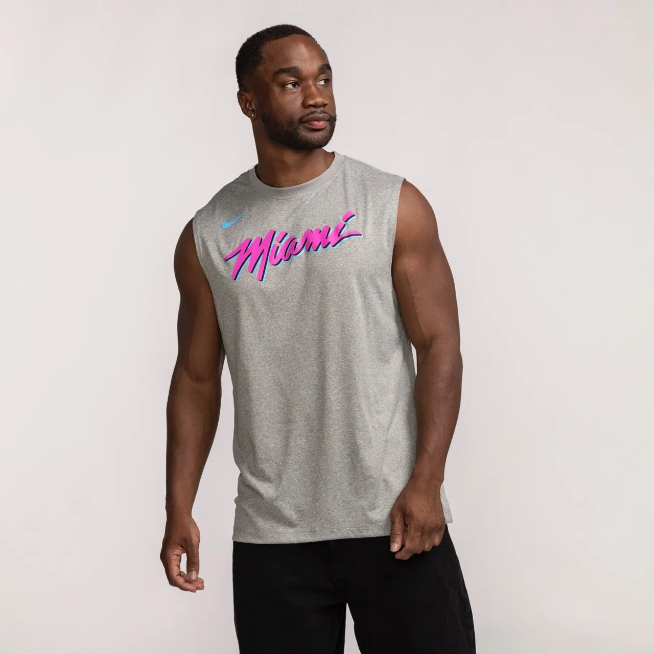 Nike Miami HEAT Original Vice Wordmark Tank sold by Miami Heat Store product image thumbnail 4