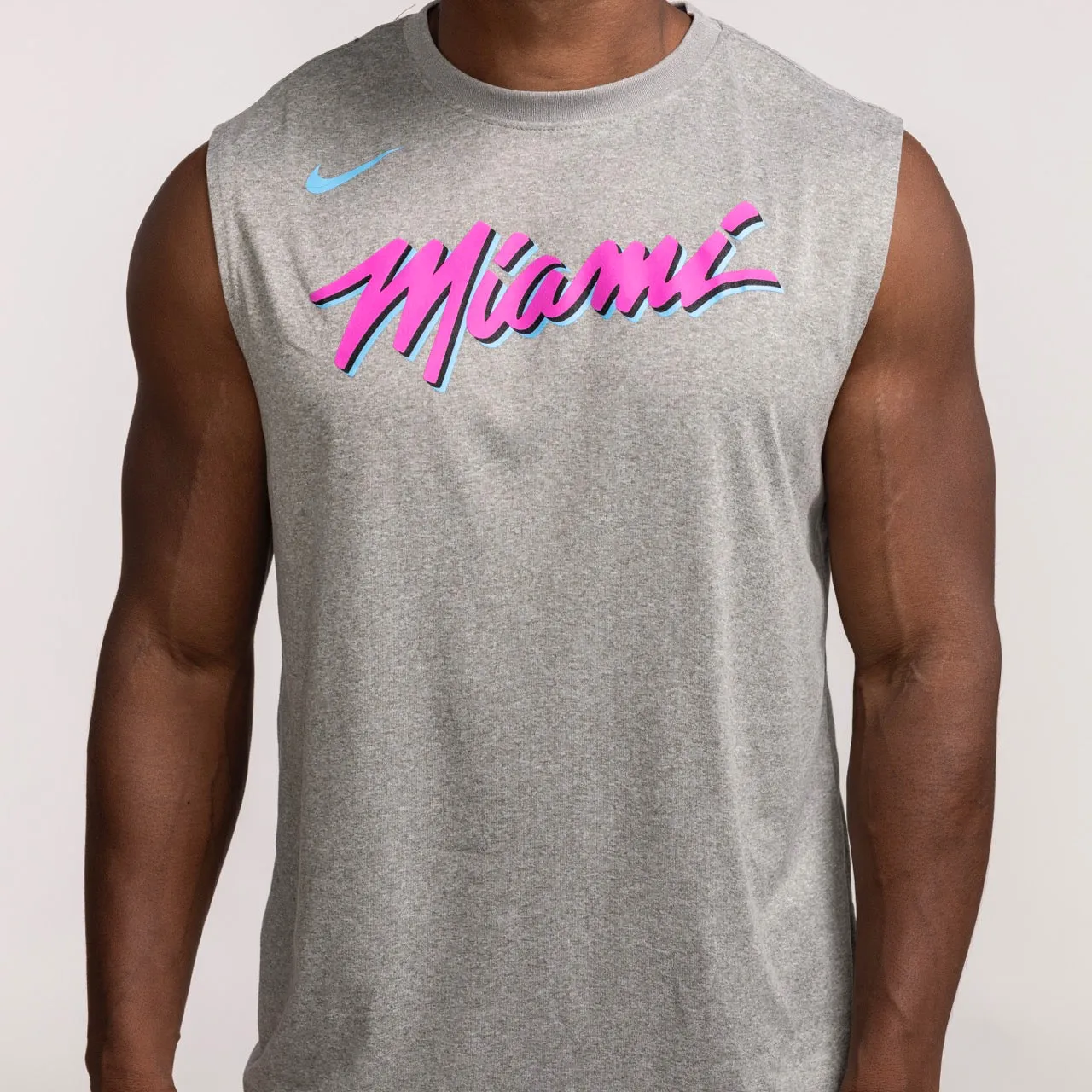 Nike Miami HEAT Original Vice Wordmark Tank sold by Miami Heat Store product image thumbnail 2