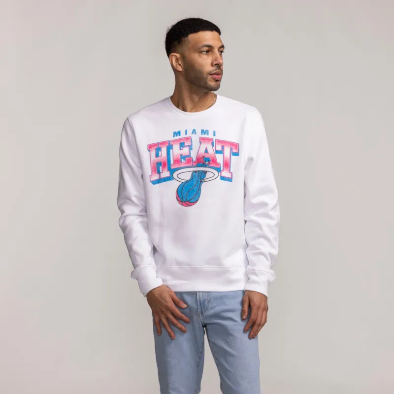 '47 Brand Miami HEAT Original Vice Spotlight Crewneck sold by Miami Heat Store