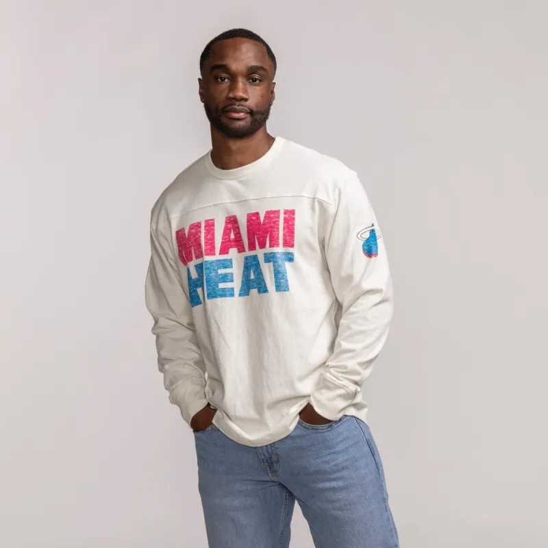 '47 Brand Miami HEAT Original Vice Long Sleeve Tee sold by Miami Heat Store