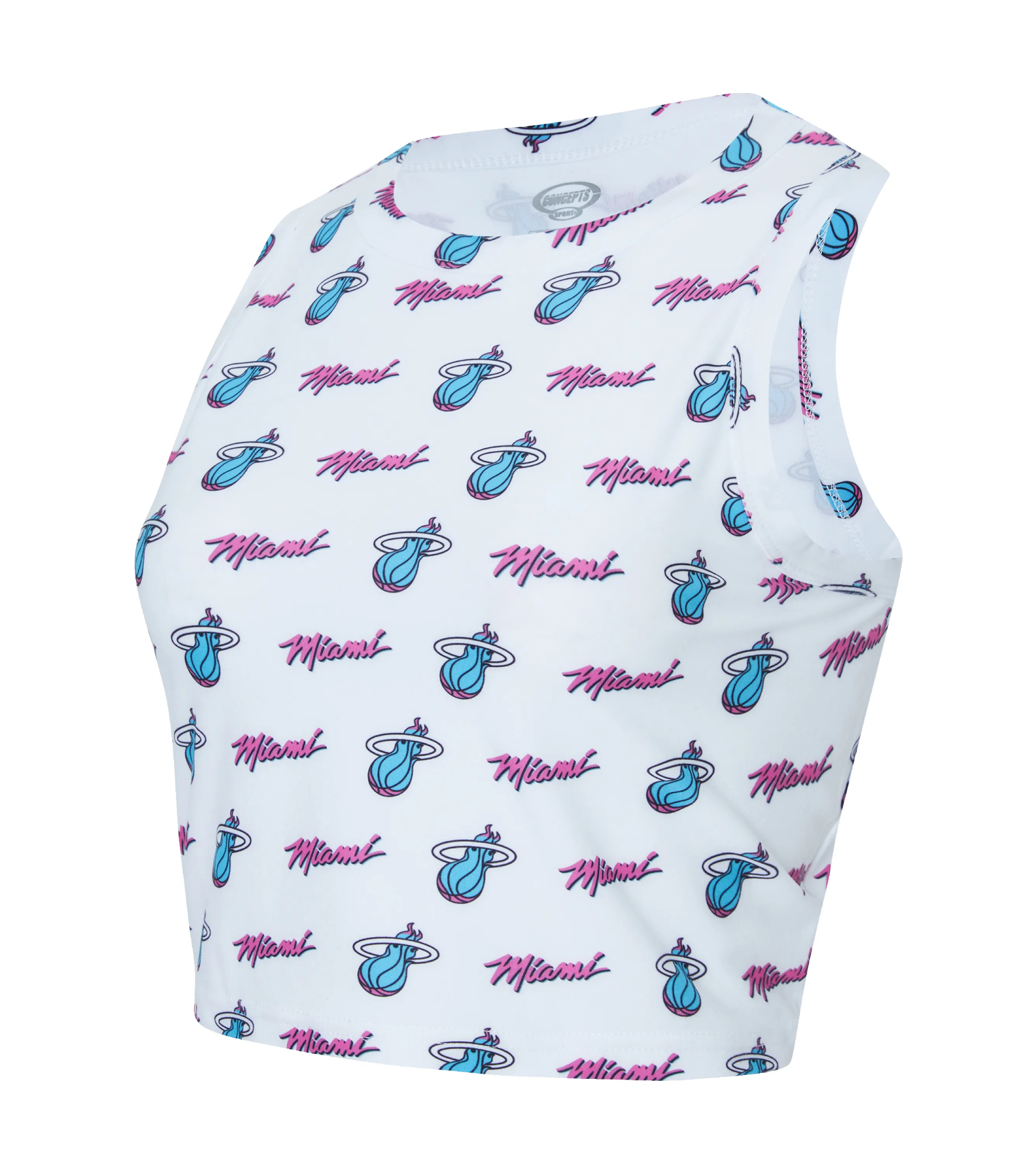 Concepts Sports Miami HEAT Original Vice Women's Cropped Tank sold by Miami Heat Store