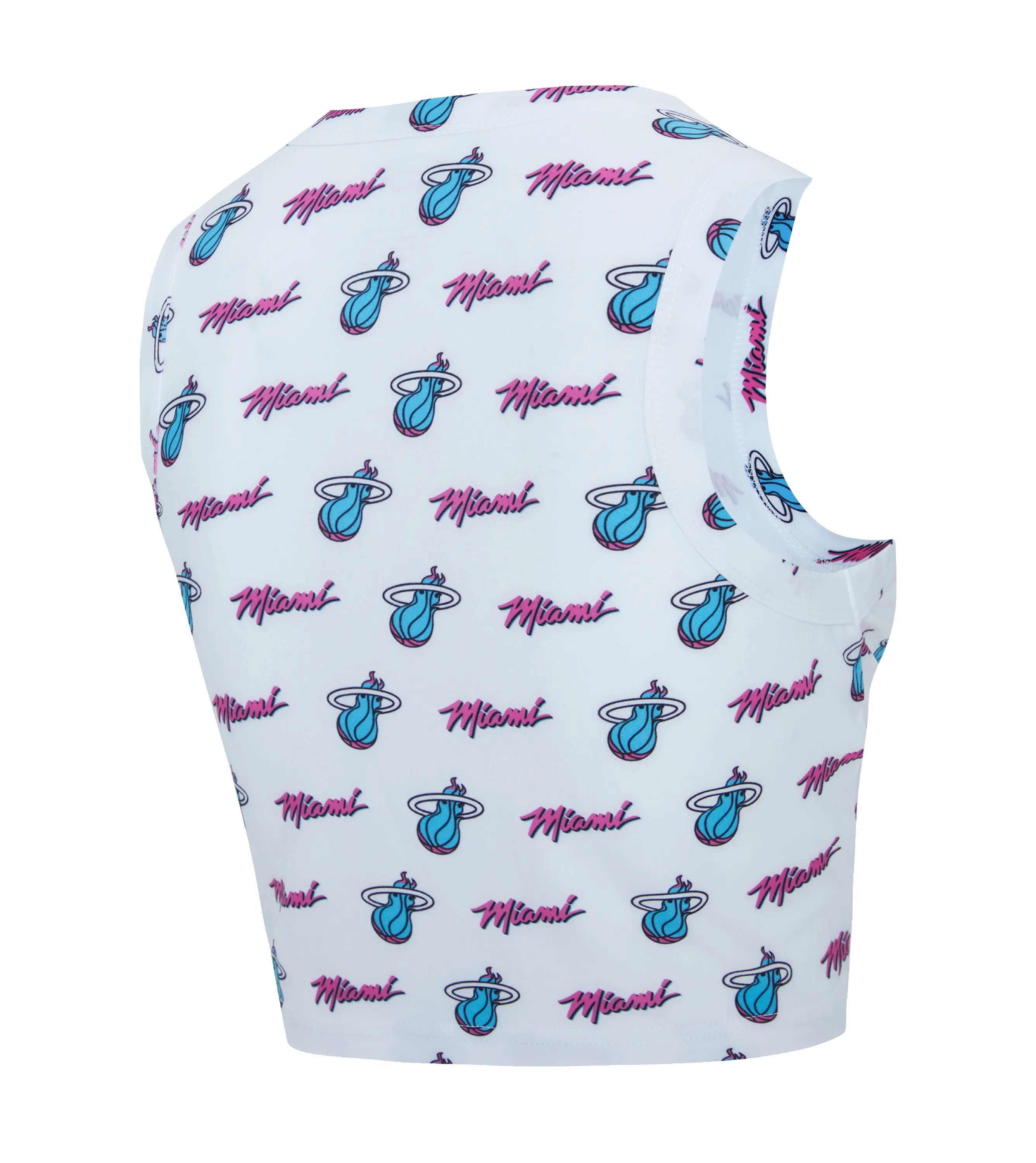 Concepts Sports Miami HEAT Original Vice Women's Cropped Tank sold by Miami Heat Store product image thumbnail 2