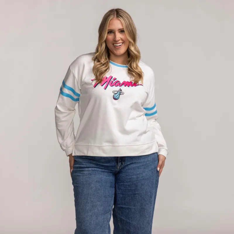 Concepts Sports Miami HEAT Original Vice Long Sleeve Tee sold by Miami Heat Store