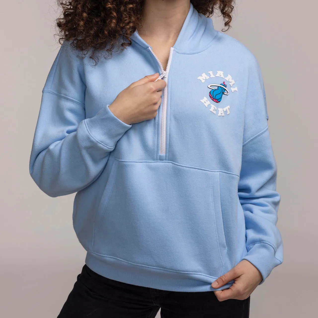 '47 Brand Miami HEAT Original Vice Women's Fade Away Hoodie sold by Miami Heat Store product image thumbnail 3