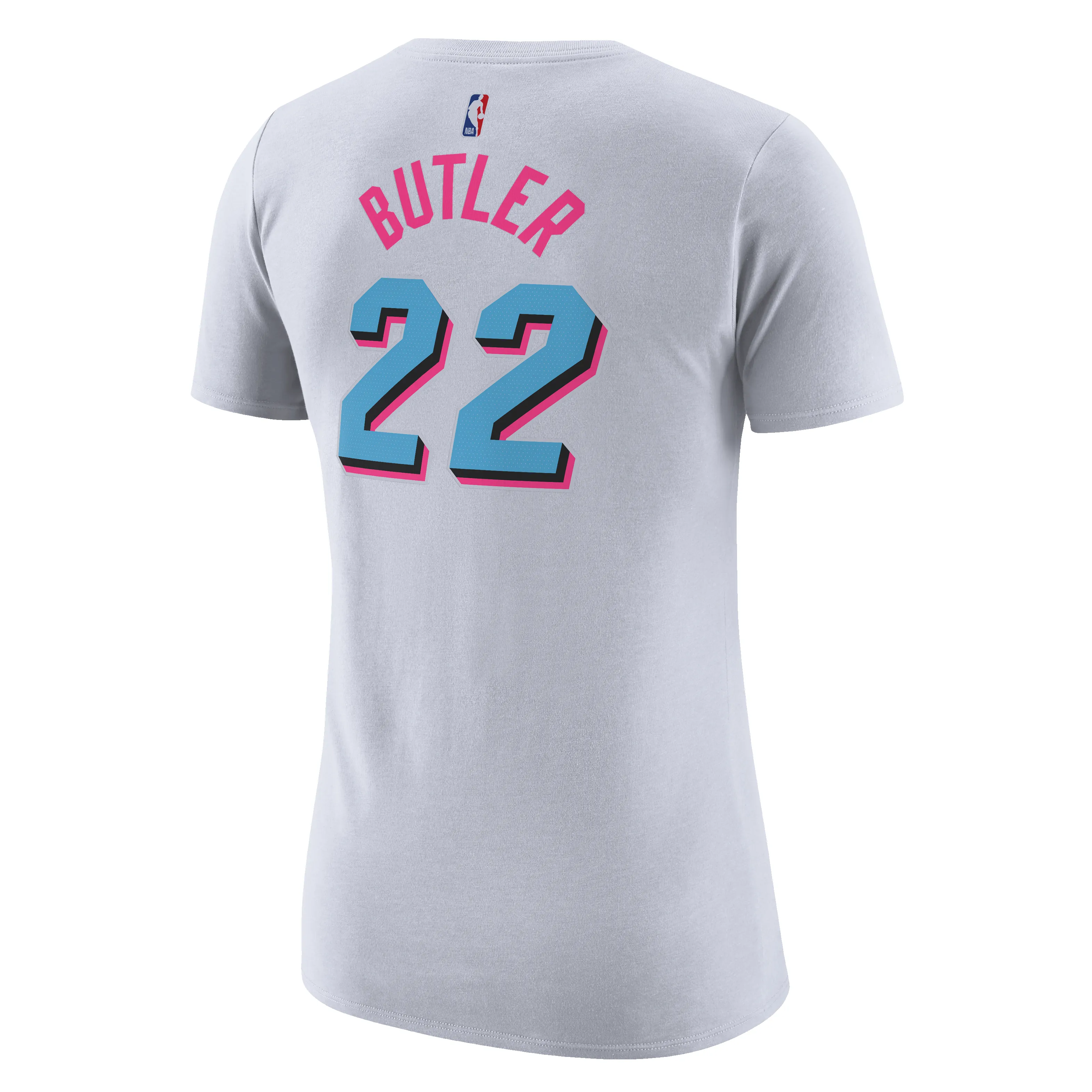 Jimmy Butler Nike Original Vice Name & Number Women's Tee sold by Miami Heat Store product image thumbnail 2