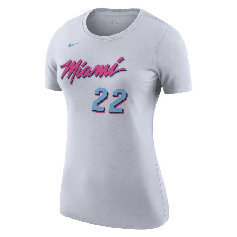 Jimmy Butler Nike Original Vice Name & Number Women's Tee sold by Miami Heat Store