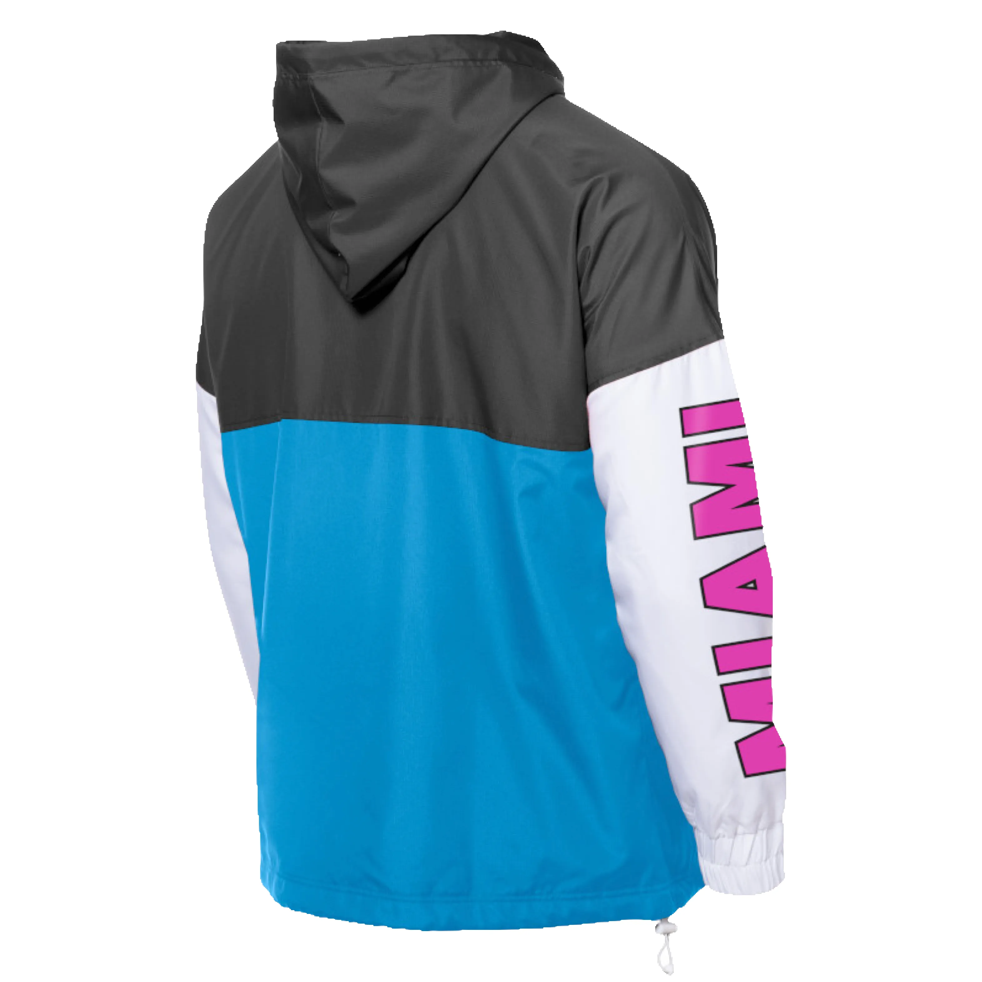 New Era Miami HEAT Original Vice Color Block Windbreaker sold by Miami Heat Store product image thumbnail 4