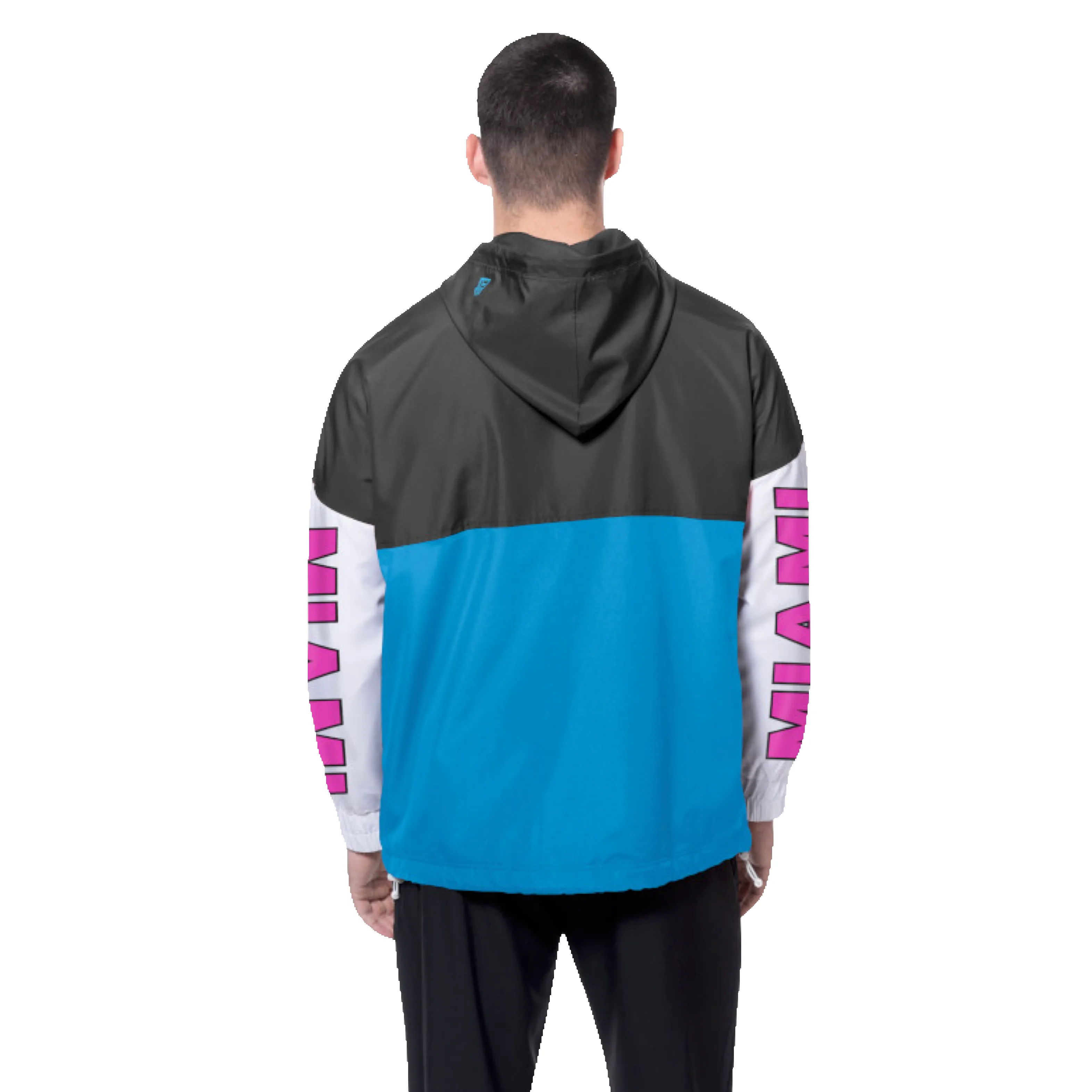 New Era Miami HEAT Original Vice Color Block Windbreaker sold by Miami Heat Store product image thumbnail 2