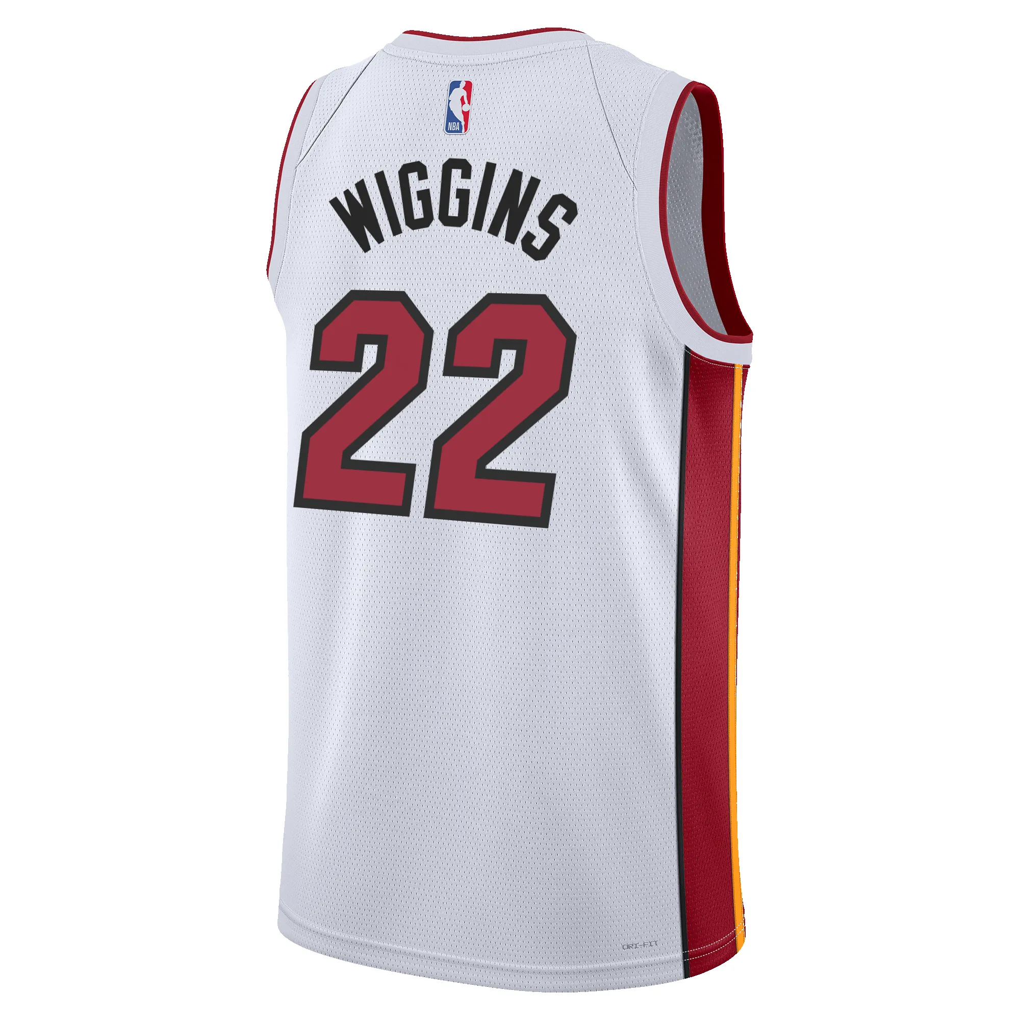 Andrew Wiggins Nike Miami HEAT Association White Swingman Jersey sold by Miami Heat Store product image thumbnail 2