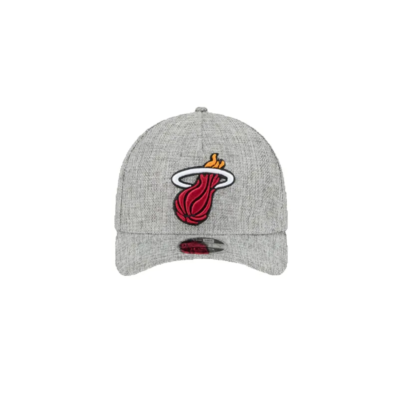 New Era Miami HEAT Grey Wave Snapback sold by Miami Heat Store