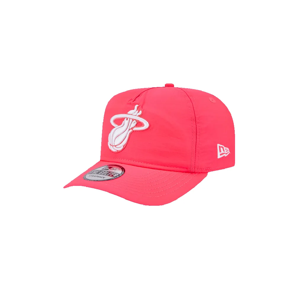 New Era Miami HEAT Pink Strapback Golfer sold by Miami Heat Store product image thumbnail 3