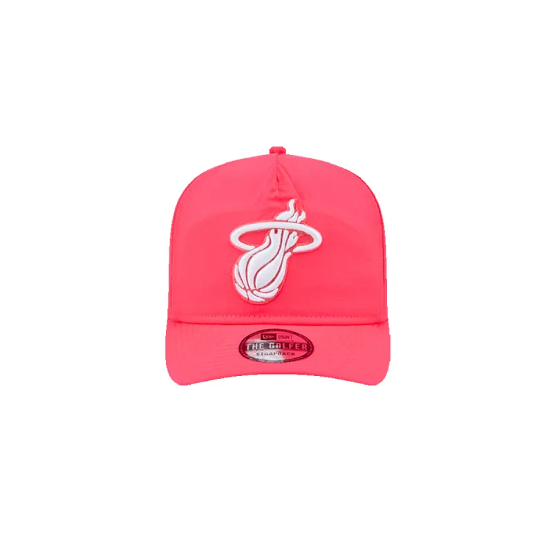 New Era Miami HEAT Pink Strapback Golfer sold by Miami Heat Store