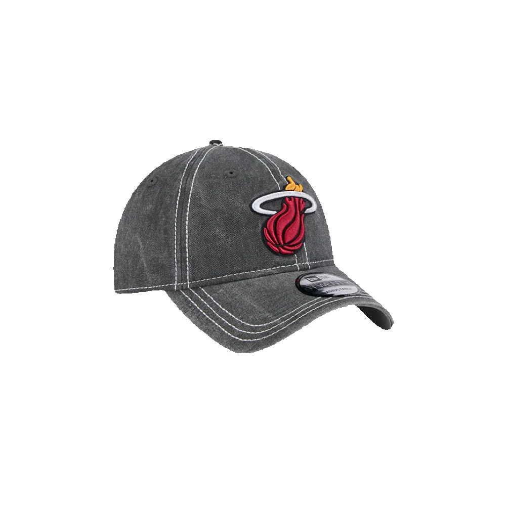 New Era Miami HEAT Washed Dad Hat sold by Miami Heat Store product image thumbnail 5