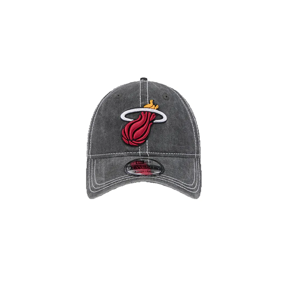New Era Miami HEAT Washed Dad Hat sold by Miami Heat Store