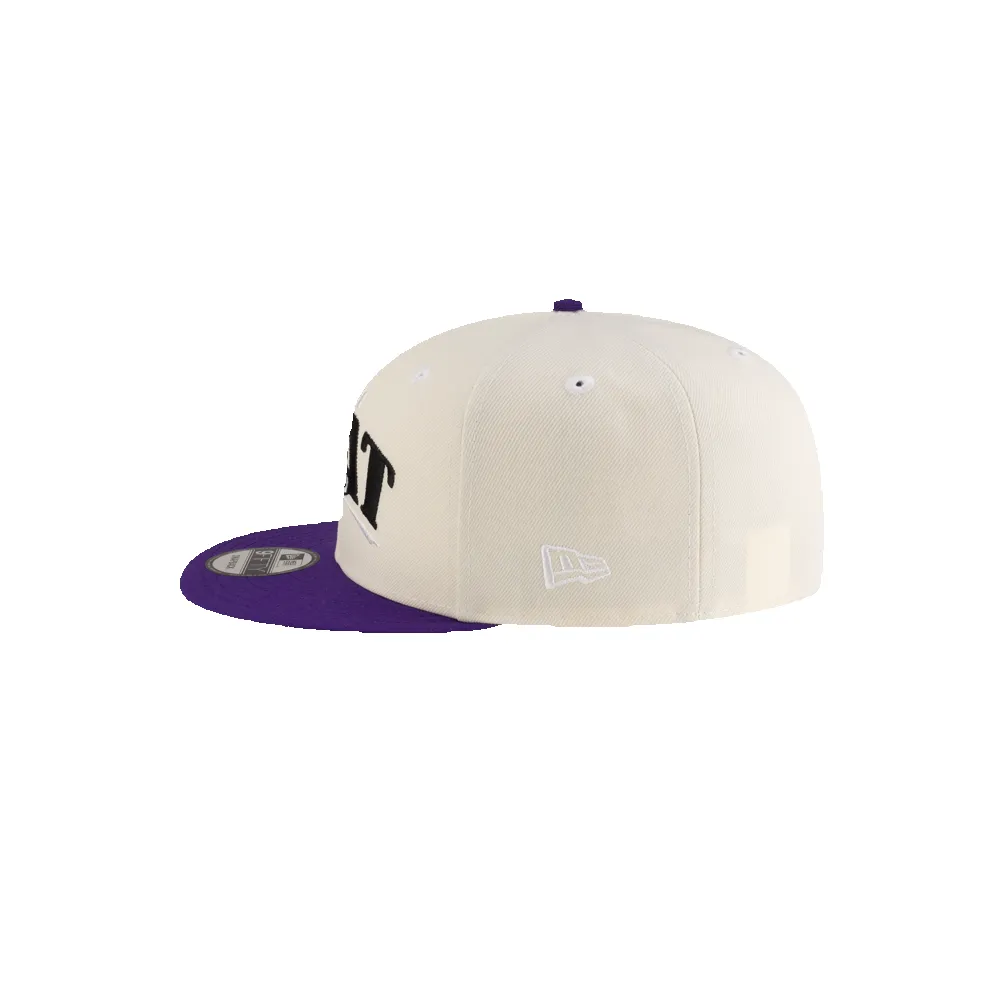 Tyler Herro New Era Cream Purple Snapback sold by Miami Heat Store product image thumbnail 4