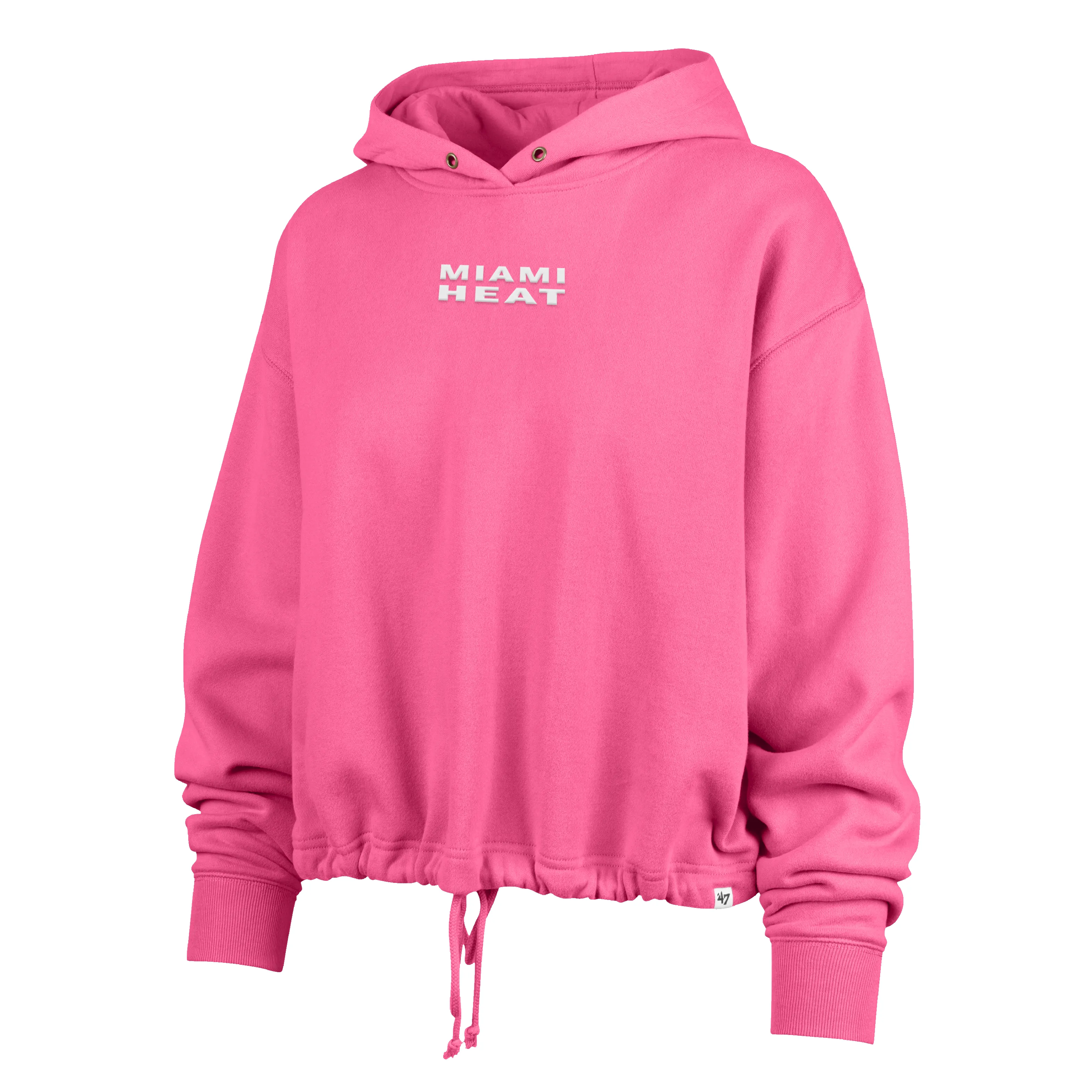 '47 Brand Miami HEAT Original Vice Cropped Hoodie sold by Miami Heat Store