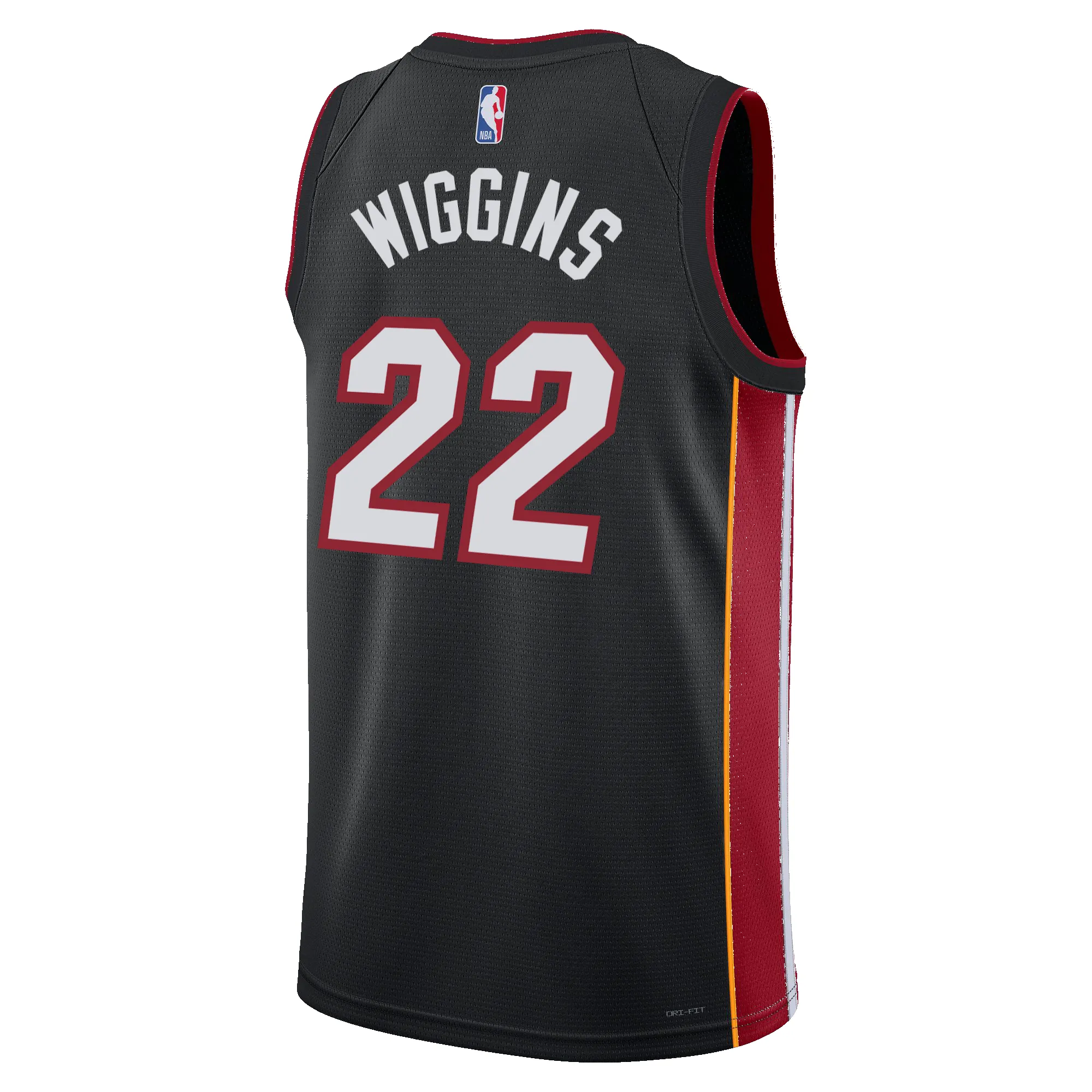 Andrew Wiggins Nike Miami HEAT Icon Black Swingman Jersey sold by Miami Heat Store product image thumbnail 2