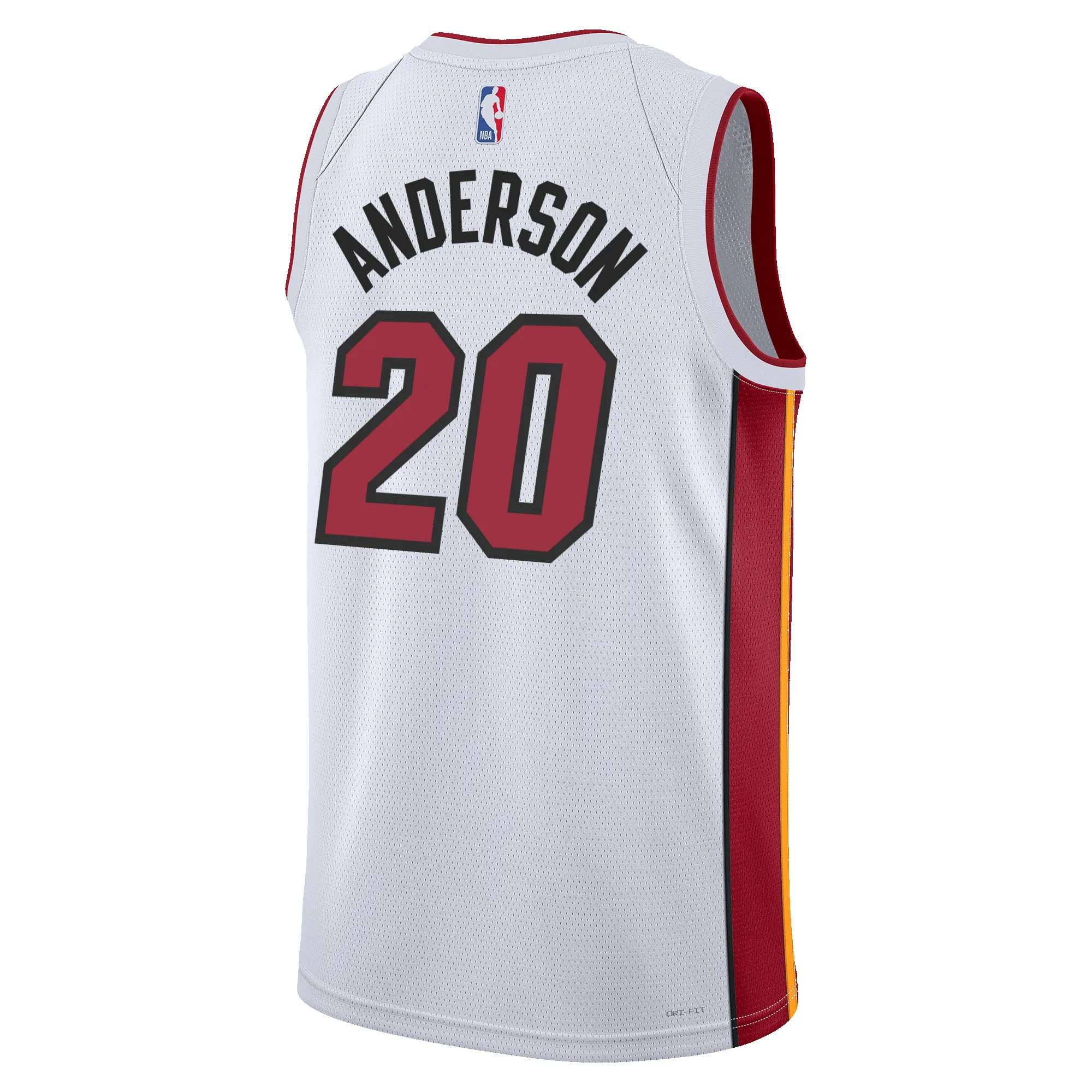 Kyle Anderson Nike Miami HEAT Association White Youth Swingman Jersey sold by Miami Heat Store product image thumbnail 2