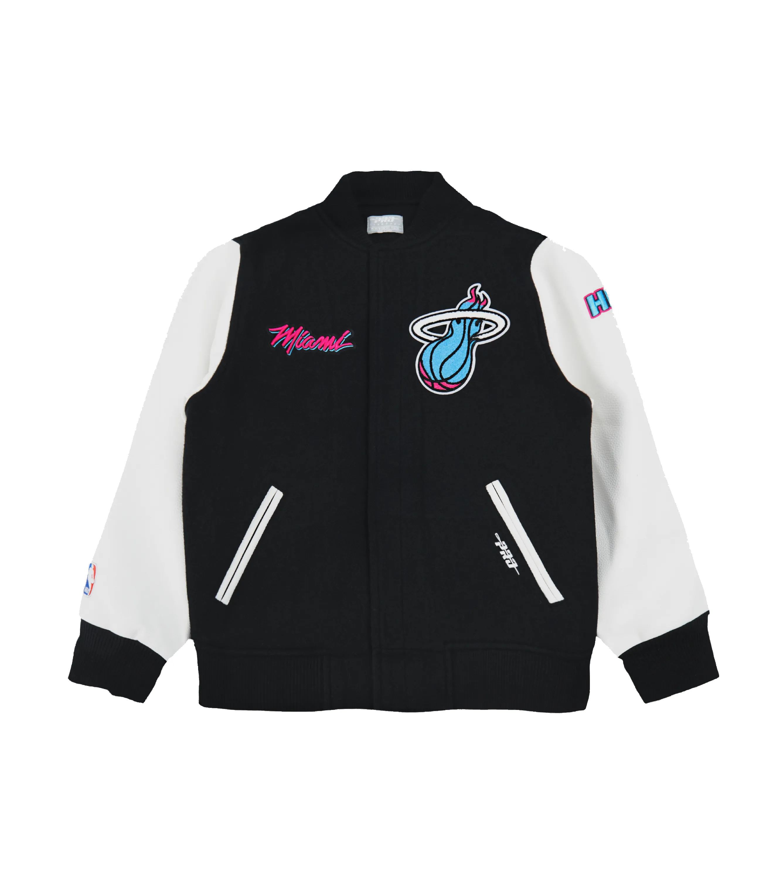 Pro Standard Miami HEAT Original Vice Youth Varsity Jacket sold by Miami Heat Store