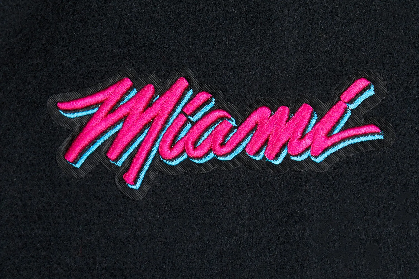 Pro Standard Miami HEAT Original Vice Youth Varsity Jacket sold by Miami Heat Store product image thumbnail 5