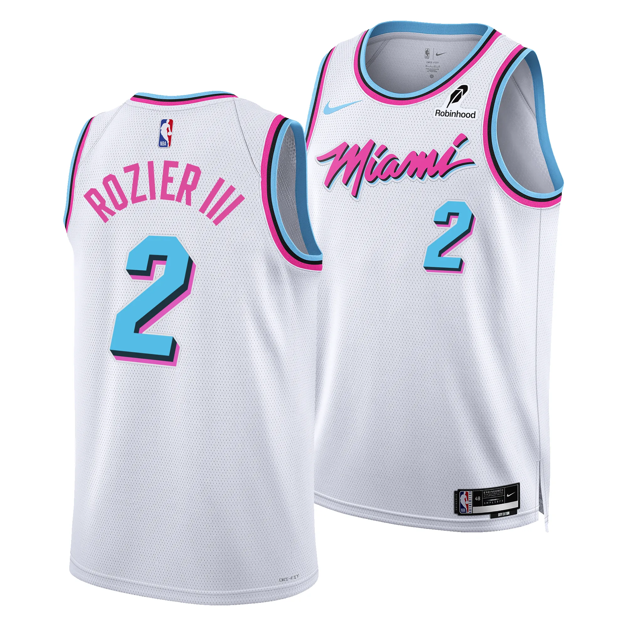 Terry Rozier III Nike Original Vice Youth Swingman Jersey sold by Miami Heat Store product image thumbnail 3
