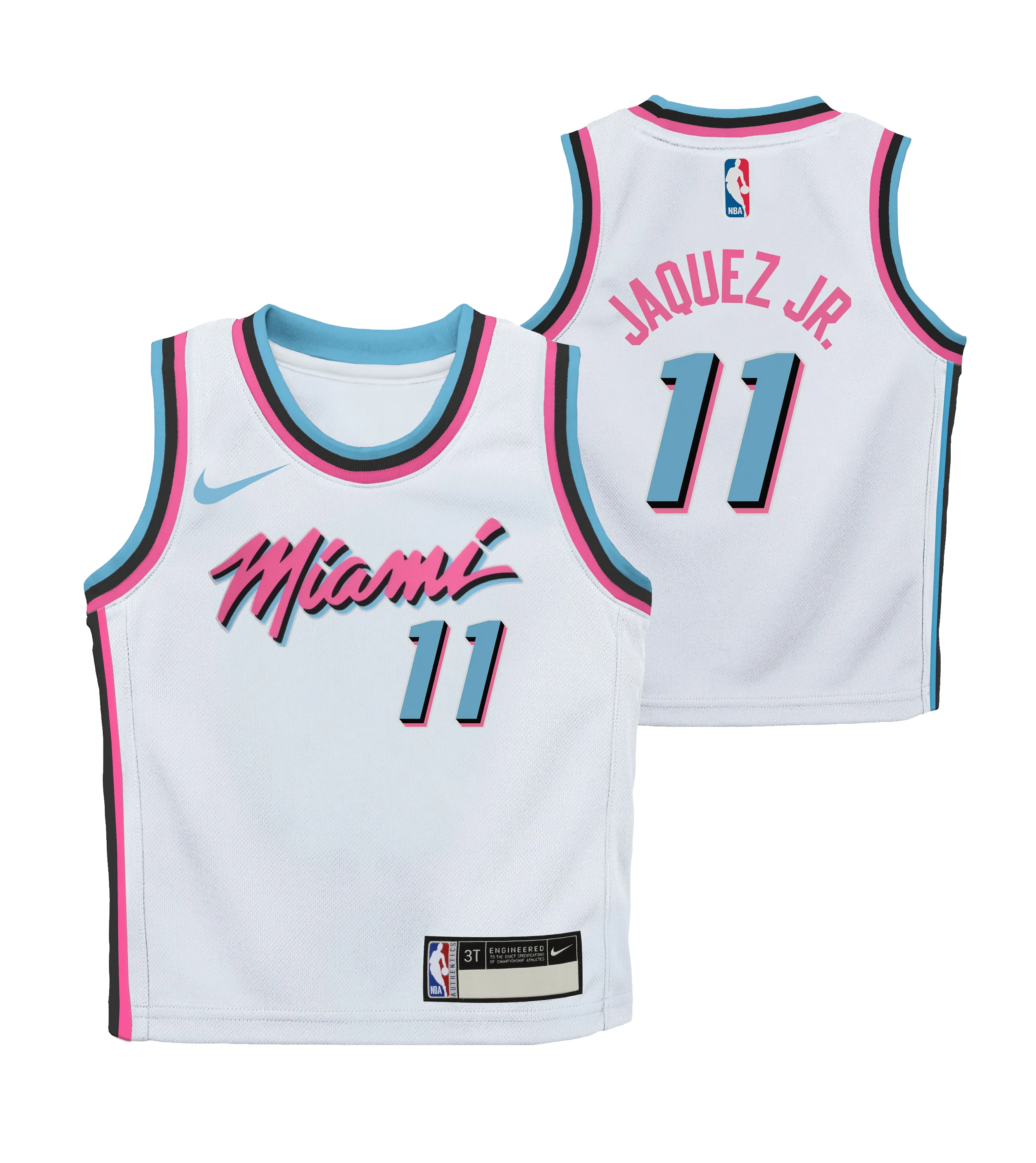 Jaime Jaquez Jr. Nike Original Vice Infant Jersey sold by Miami Heat Store product image thumbnail 3