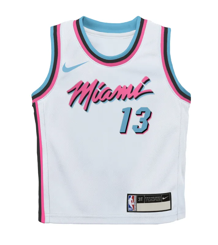 Bam Adebayo Nike Original Vice Infant Jersey sold by Miami Heat Store