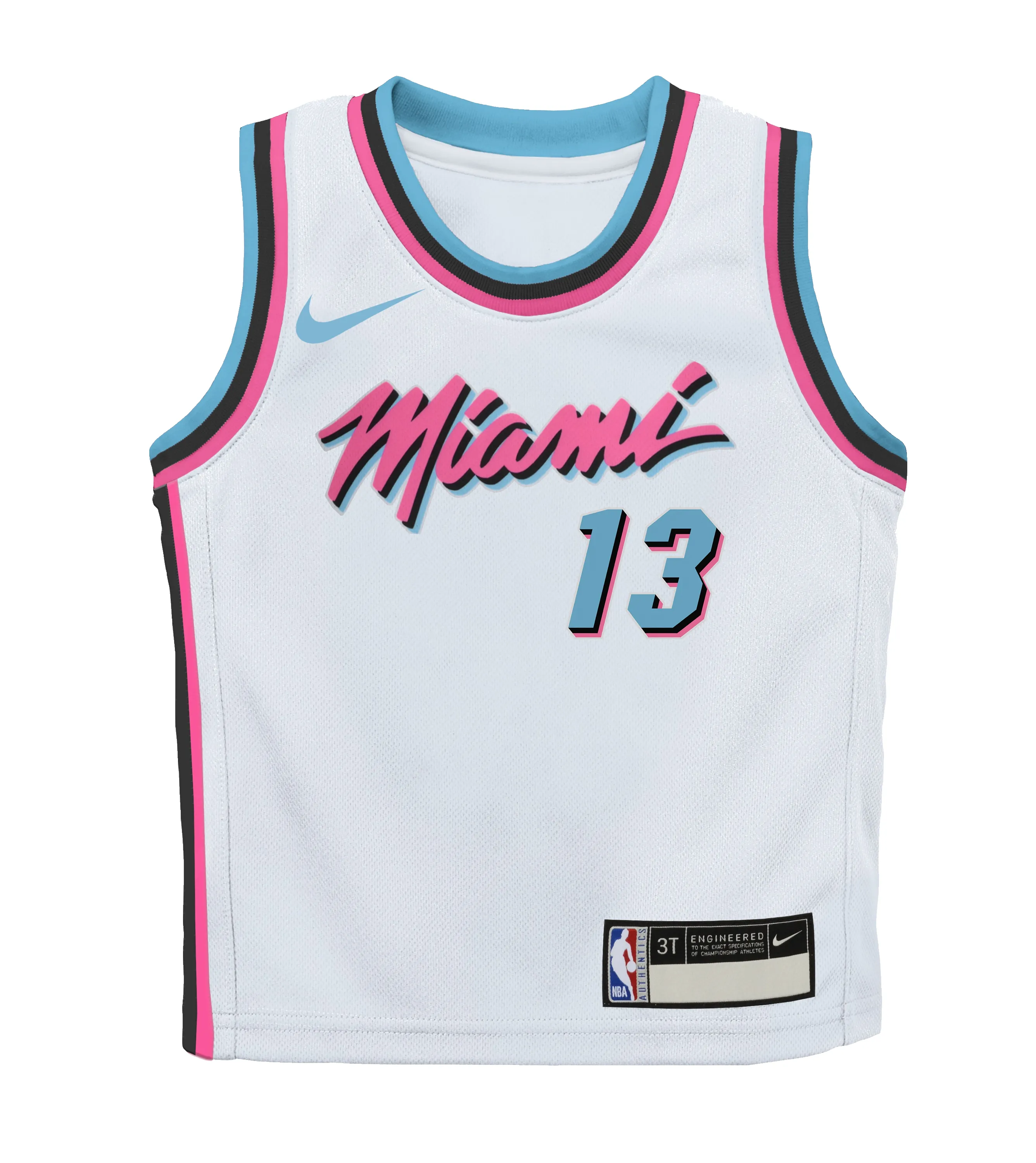 Bam Adebayo Nike Original Vice Infant Jersey sold by Miami Heat Store
