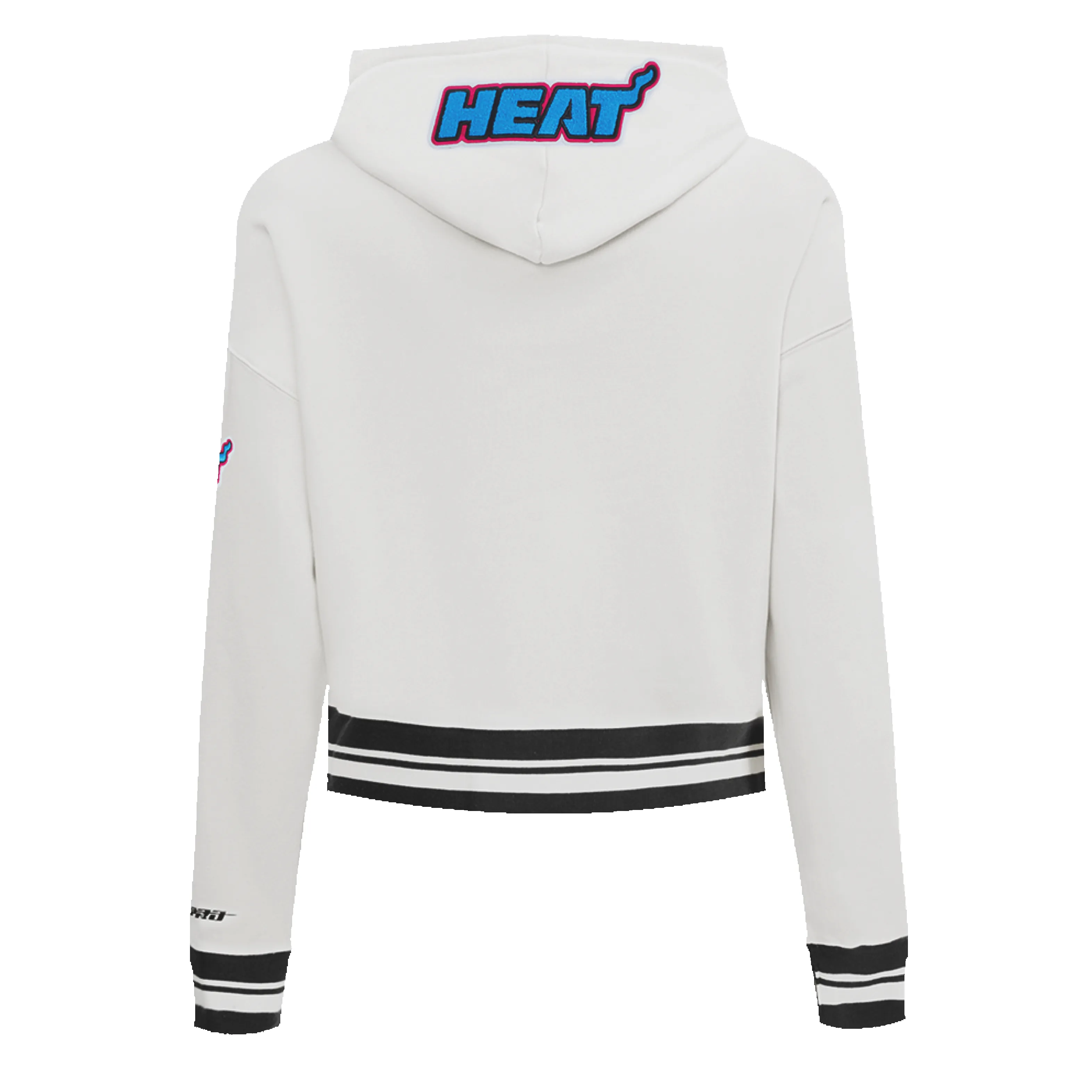 Pro Standard Miami HEAT Original Vice Girls Cropped Hoodie sold by Miami Heat Store product image thumbnail 2