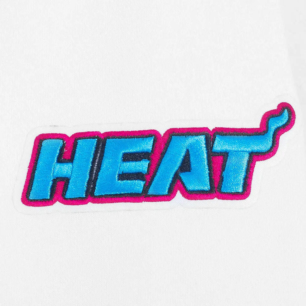 Pro Standard Miami HEAT Original Vice Girls Cropped Hoodie sold by Miami Heat Store product image thumbnail 5